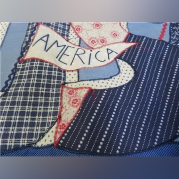 NWT SET OF 4 Handmade USA Fabric Placemats 14x18 - Picture 6 of 10